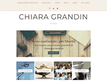 Tablet Screenshot of chiaragrandin.com